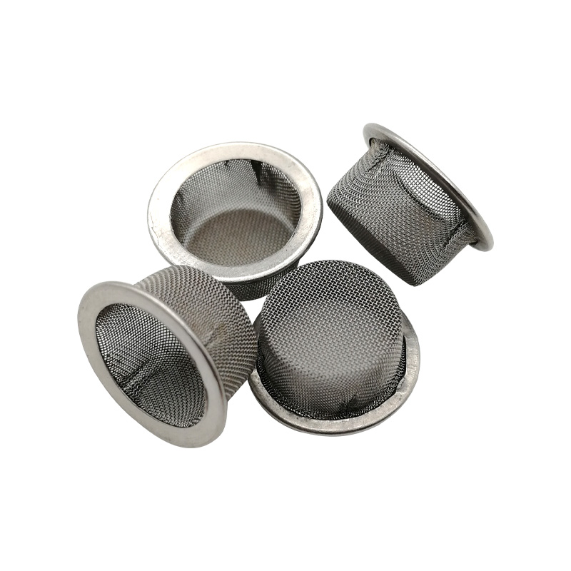 Stainless Steel Screen Rimmed Pipe Bowl Smoke Screen Filters for Crystal Pipe