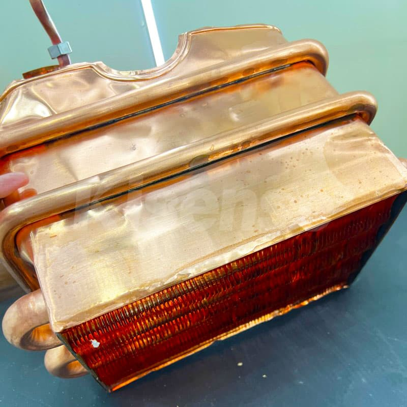 Wall Mounted Gas Water Heater Spare Part Copper Heat Exchanger