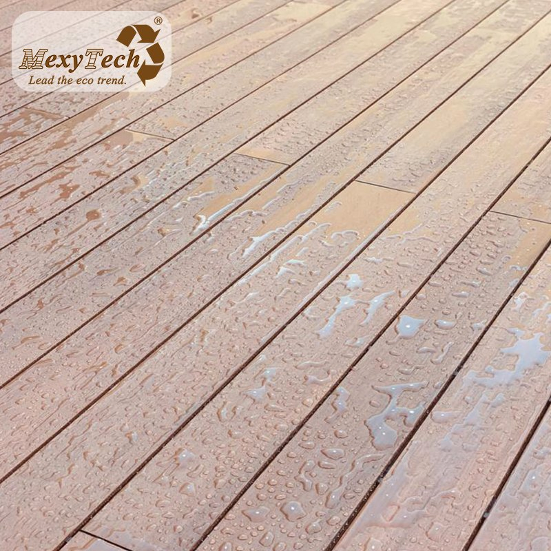 WPC Solid Decking for Marina Application 140*40mm