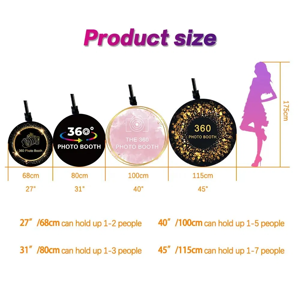 Портативная 360° фото-будка для мероприятий