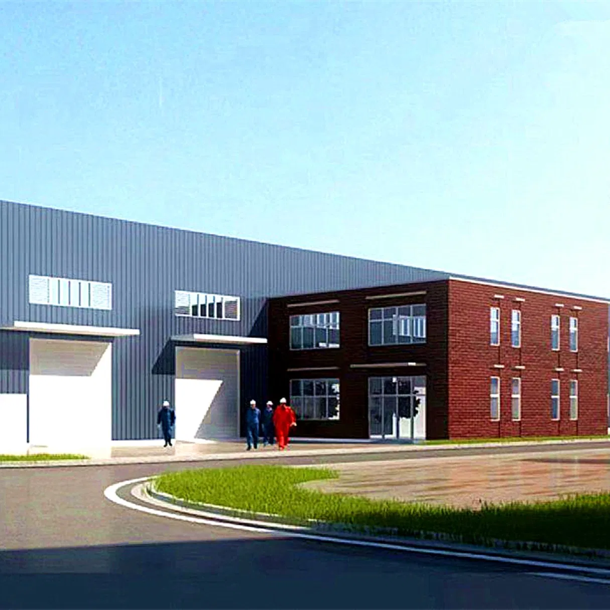 Steel Structures Commercial Prefab Warehouse Metal Buildings Sheds Construction