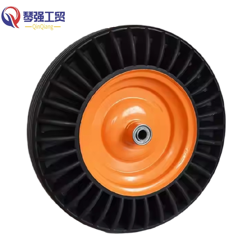 16-Inch Durable Solid Rubber Tire for Wheelbarrow and Garden Use