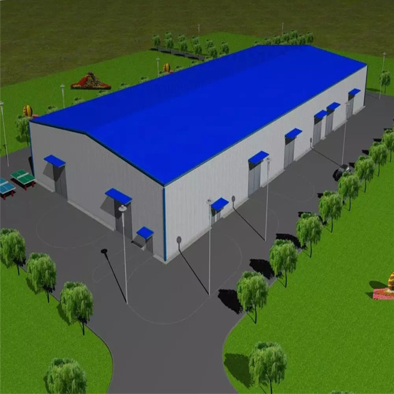 China Supplier Light Steel Prefabricated Steel Structures Hanger Building Prefab Aircraft Hangar