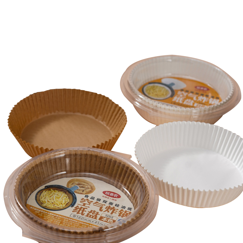 Circular 9-Inch Air Fryer Liners with Disposable Air Fryer Paper Lining
