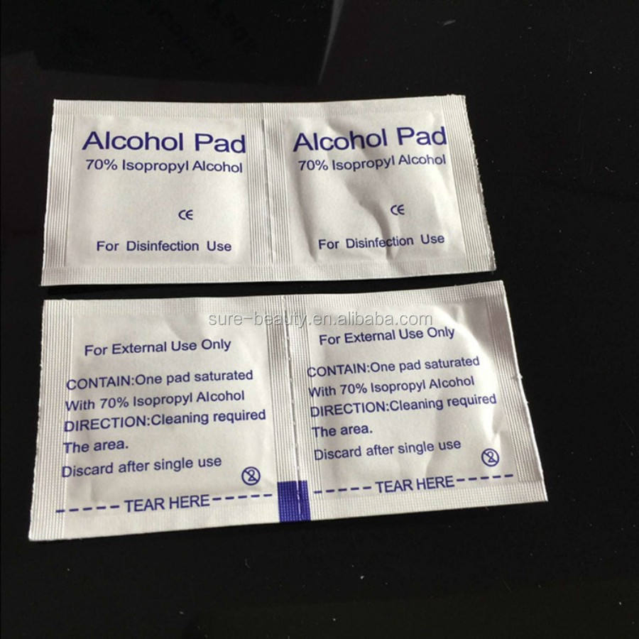 Disposable Sterile Alcohol Pad Cotton Swab for Microblading Marker Remove Cleaning