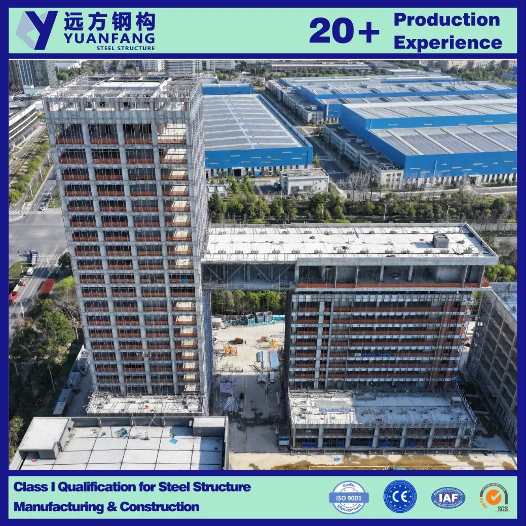 Prefabricated Metal Light Steel Structure Construction of Sky-Walk Corridor for Factory