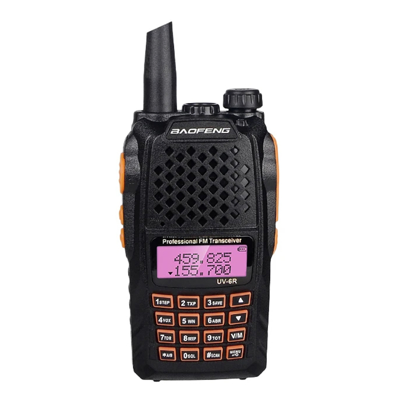 Портативная рация Baofeng UV-6R, 10W, двойной диапазон