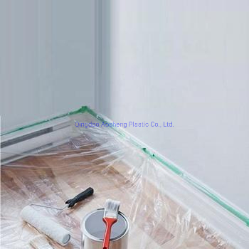 Clear Plastic Sheeting Furniture Cover Floor Wall Protection Film