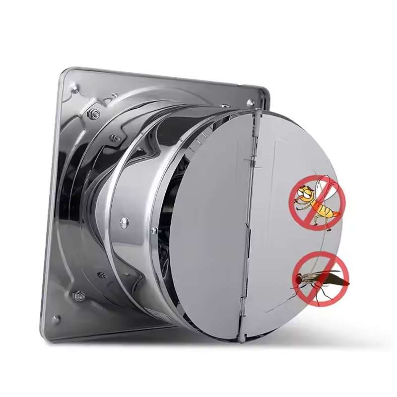 220V Exhaust Fan Wall Mount Ventilation Air Fan Bathroom Kitchen