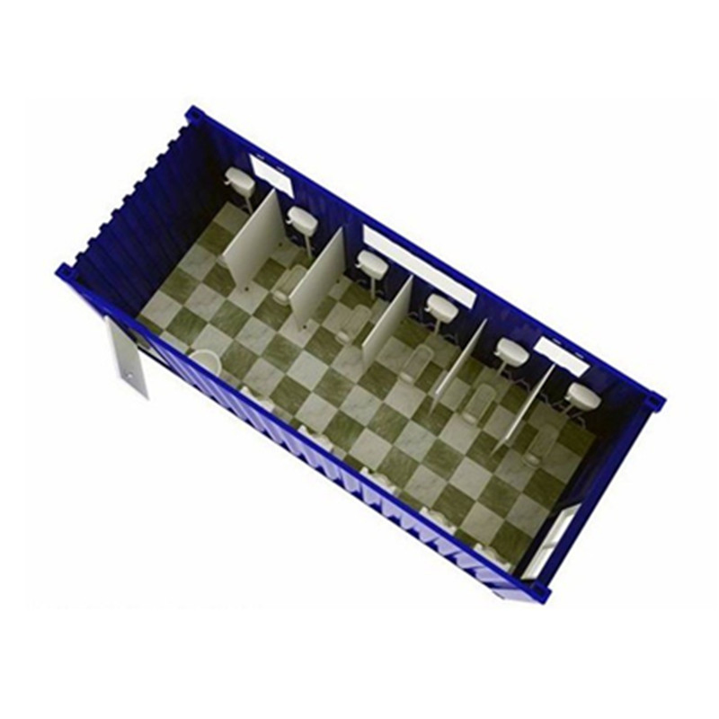 Portable Shower and Toilet Sandwich Panel Container Cabin