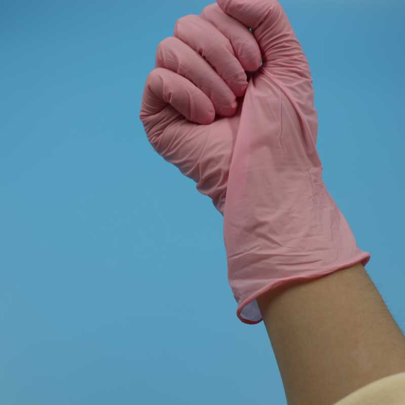 Pink/Blue/White Black Professional Beauty Salon Gloves for Coloring, Care & Hygiene