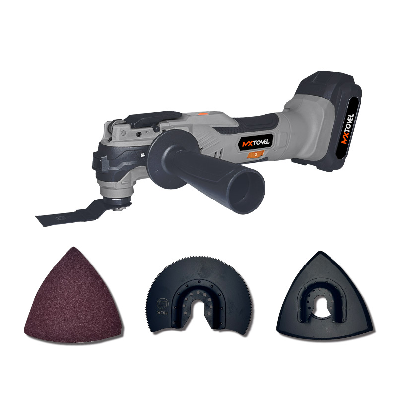 20V Lithium Battery Electric Multi Function Oscillating Tool Cordless Power Trimmer Cutting Saw