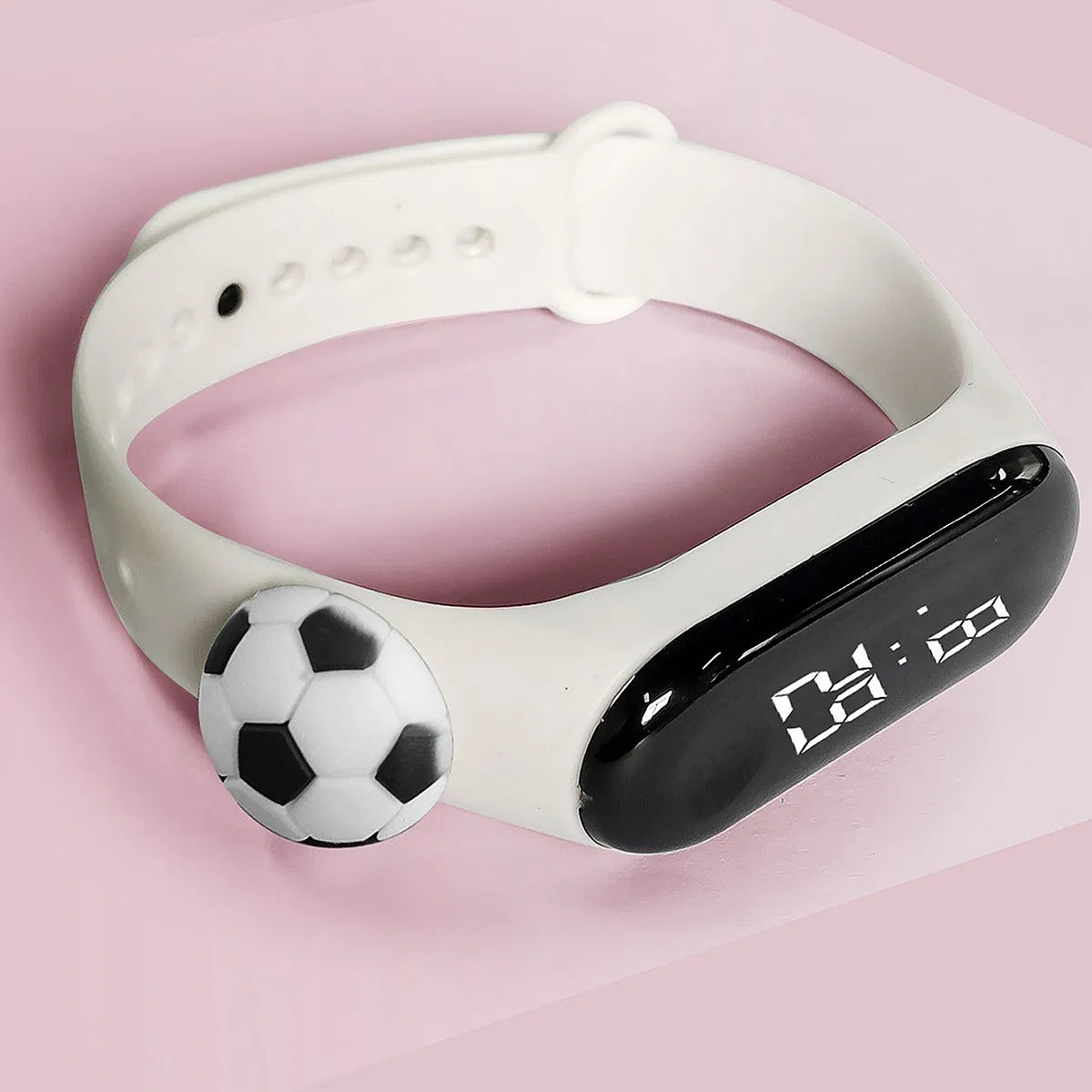 Couple's Gift Watch Set Football Cartoon Touch Screen