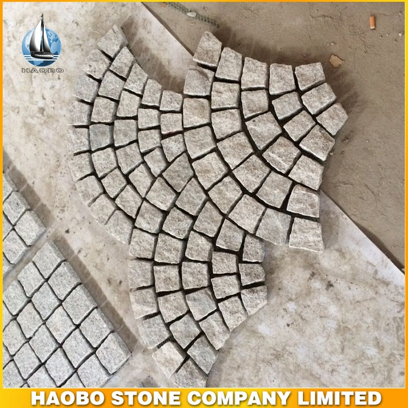 Natural Granite Cube Stone for Garden or Landscape Project
