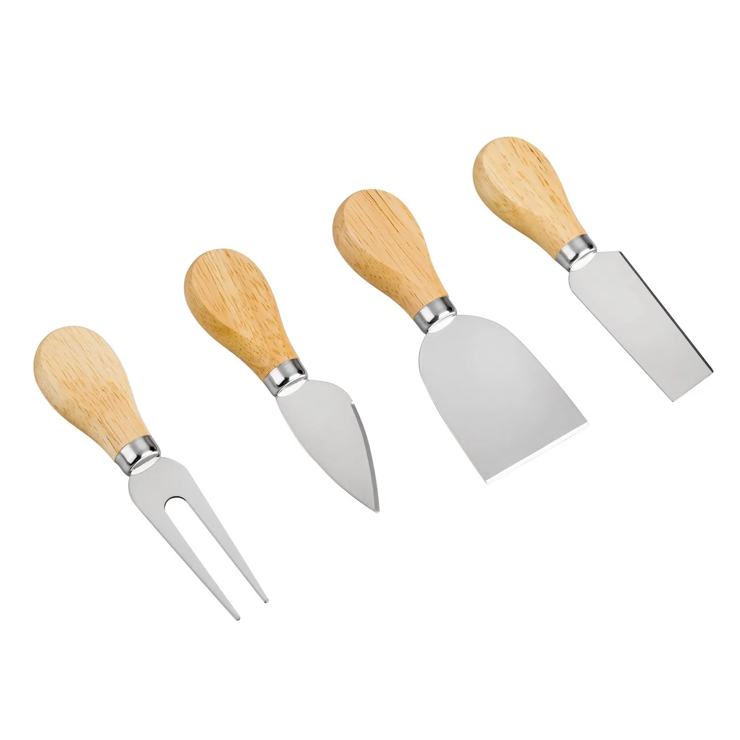 4 PCS Multipurpose Cheese Knives Set Mini Knife Butter Knife Fork