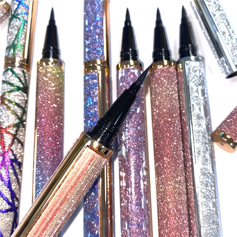 Good Quality Trendy Magic Eyeliner Pencil Tube Adhesive Eye Liner Liquid Eyeliner Custom Logo
