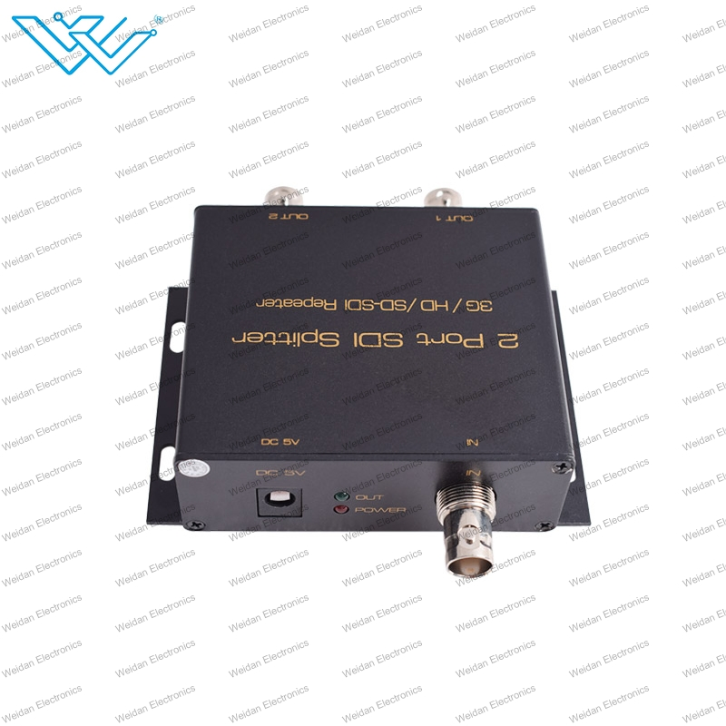 2 Ports SDI Splitter 1X2 Support 3G/HD/SD-Hdmii Full HD 1080P