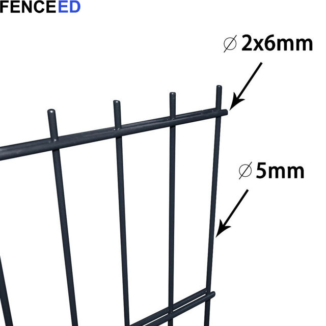 868 / 656 Double Wire Fencing / Twin Wire Mesh Fencing for Security