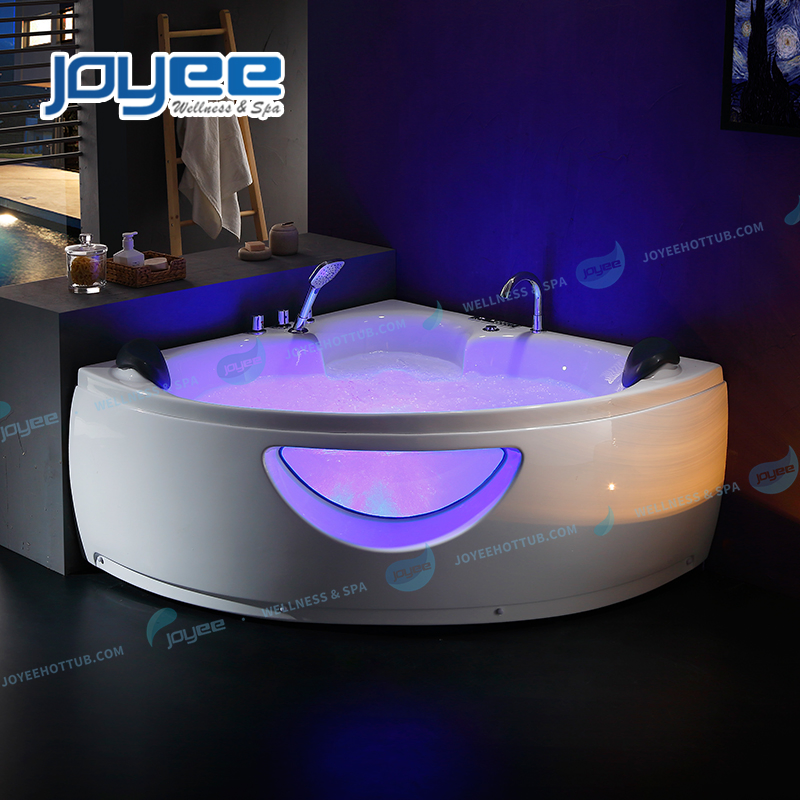 Угловая джакузи для двоих Joyee с гидромассажем