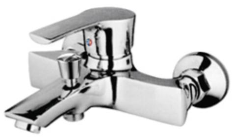 Смеситель для раковины хром, однорычажный