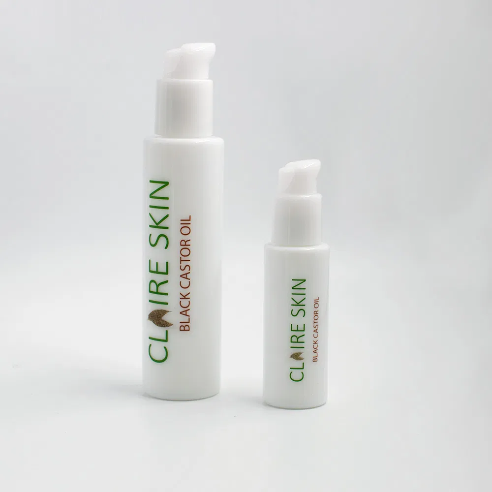 30ml Cylinder Frost Skin Care Cosmetic Pump Lotion Glass Bottle Cosmetic