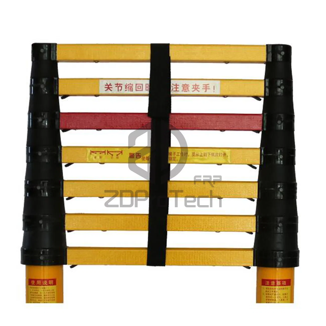 Five Stars 3m Ultralight High Strength Telescopic Fiberglass Ladder