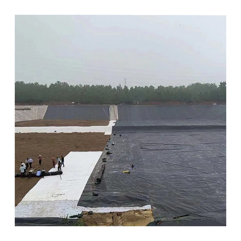 Factory Direct High-Density Polyethylene (HDPE) Geomembrane Pond Liner Commercial Effluent Pond Liner