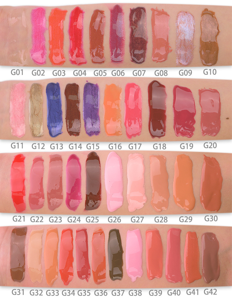 Long-Lasting Waterproof Glossy Lip Gloss for All-Day Wear