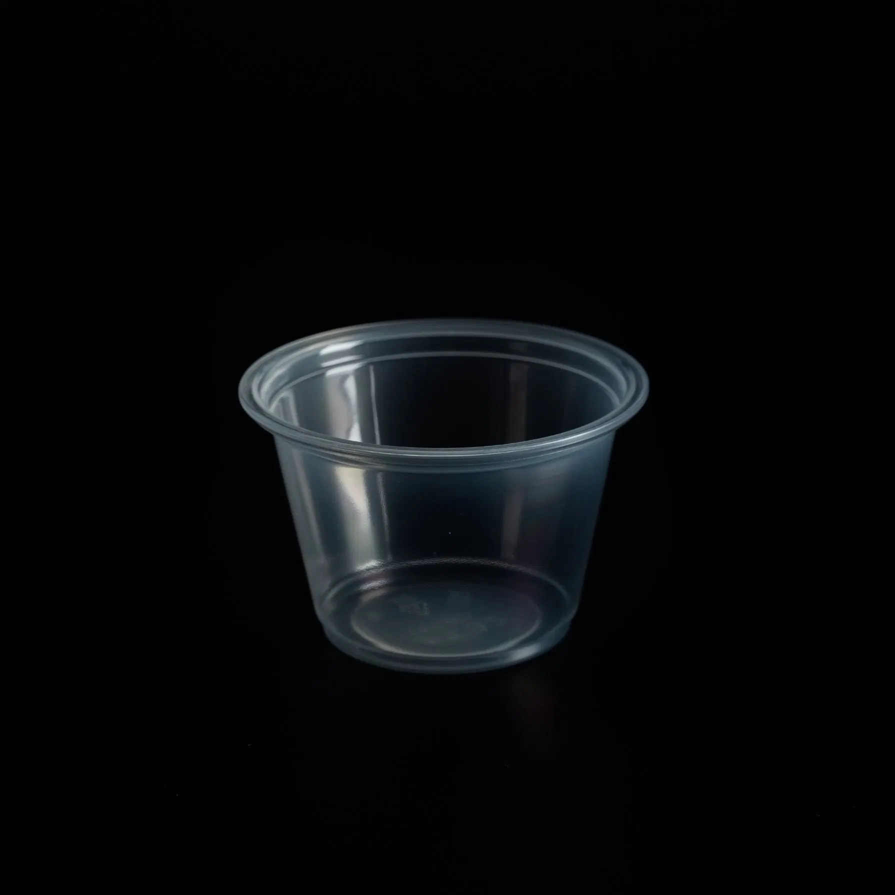 Пластиковый стакан 2.5 унции с крышкой, одноразовый