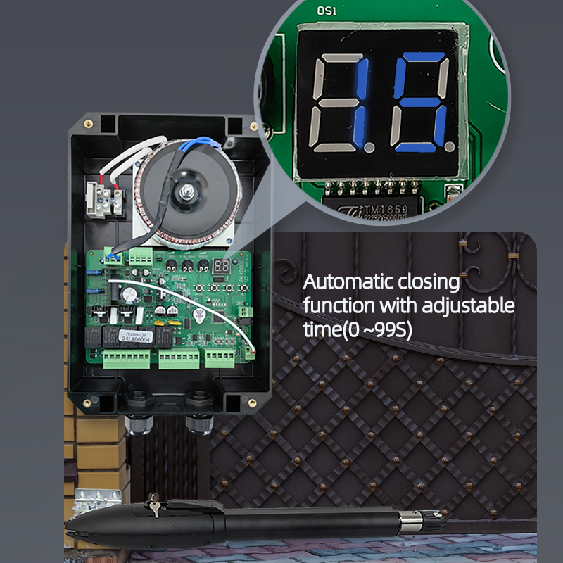 WiFi Control (Optional) Remote Control Automatic Swing Opener Opening Electric Gate Motor Swg-B-300-DC