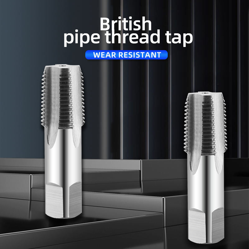Machine-Used Hand Tap British G1/4 Pipe HSS Gas Tap CNC Machining Die Pipe Tap Drill Steel Material