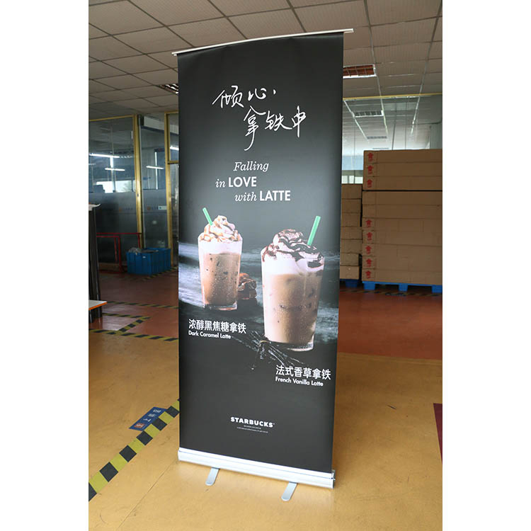 Full Aluminum Advertising Roll up Banner Stands Design for Trade Show