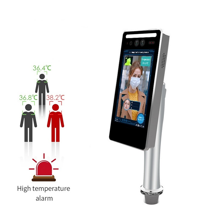 Fsan 7 Inch Non-Contact Forehead Temperature Detector Scanner Thermometer Camera