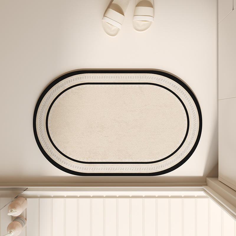 Customizable Bathroom Mats Soft Rubber Non-Slip Shower Mats Residential Bath Mat Luxury Bathrooms