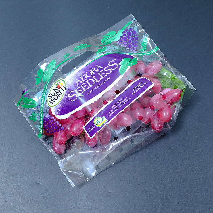 Manufacturer Factory Plastic Package Fruit Vegetable Bags with Logo