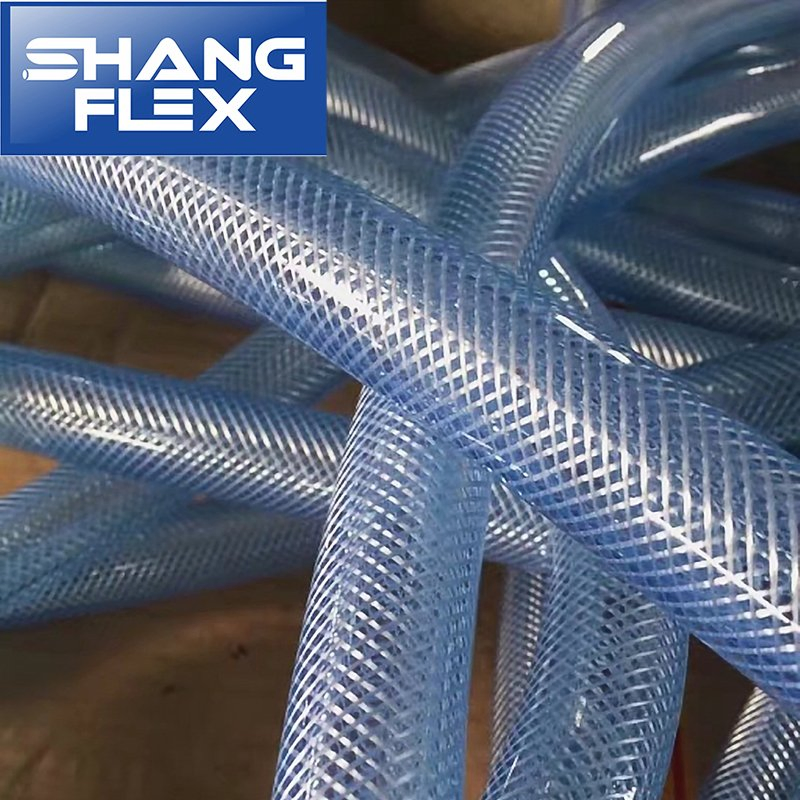 Heavy Duty High Tensile Fiber Reinforced PVC Braided Air Water Hose
