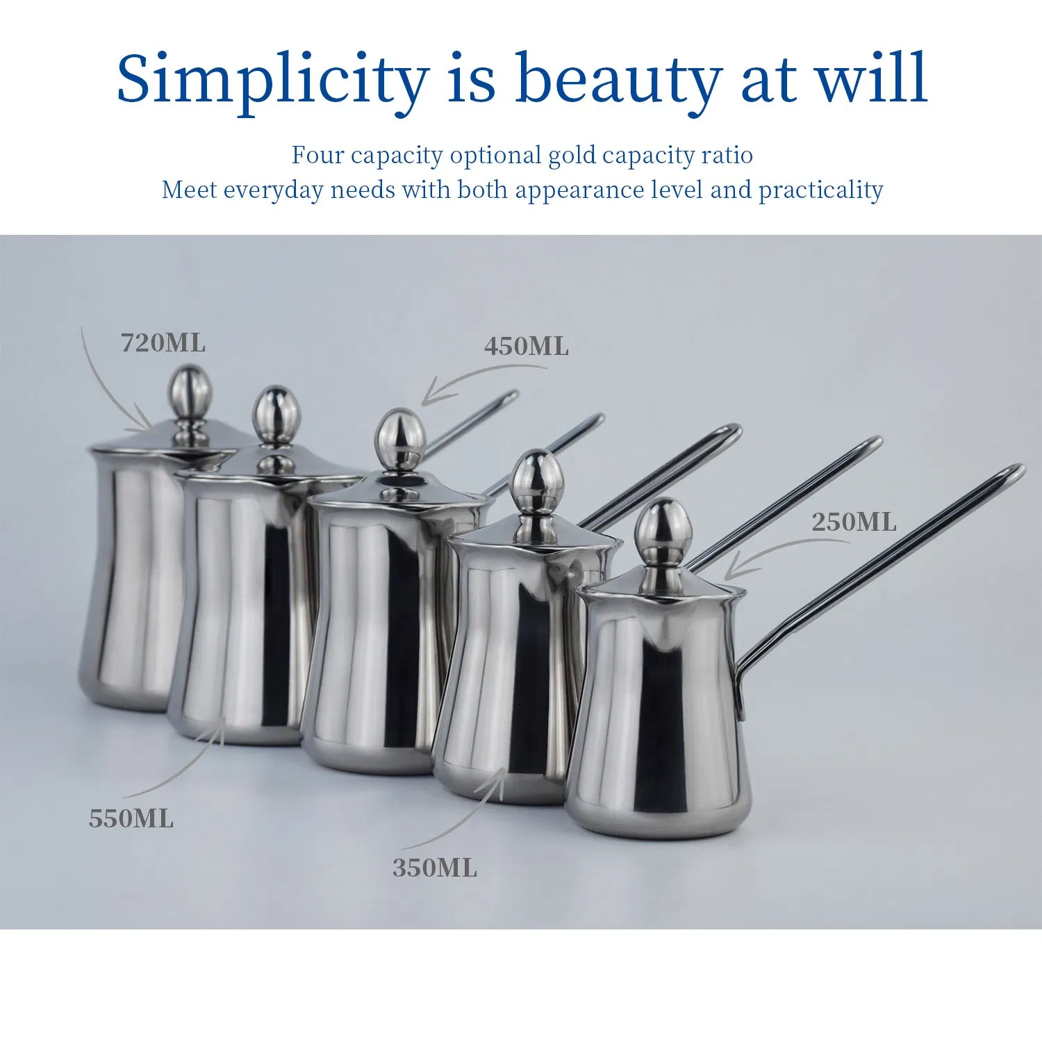 Coffee Mug Pot Solid Line Handle