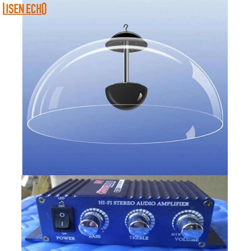 Museum Active Infrared Directional Sound Pendant Speaker with Cover Dome