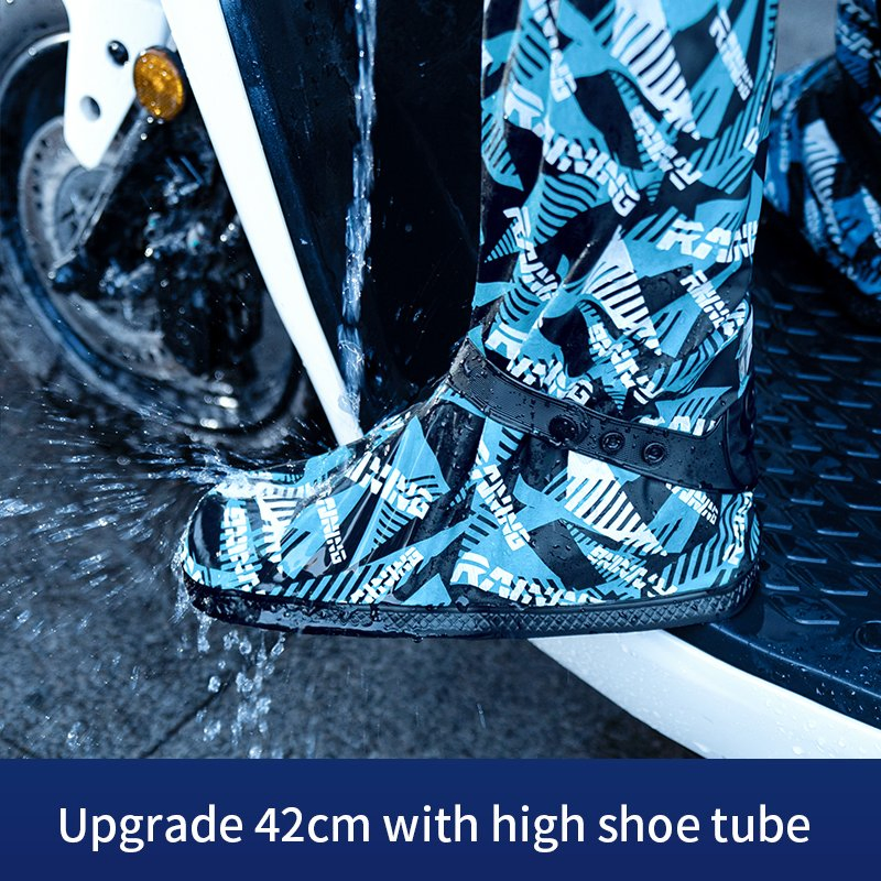 Hot PVC Anti-Skid Boots Non-Slip Waterproof Cover Shoes Unisex Rain Shoe Rainboots