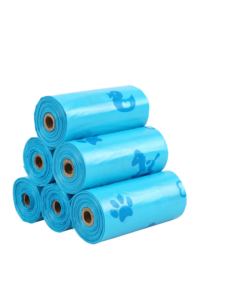 Wholesale BPA Free Custom Waterproof Leakproof Pet Doggy Dog Poop Garbage Plastic Bag Trash Bags on Roll for Dogs