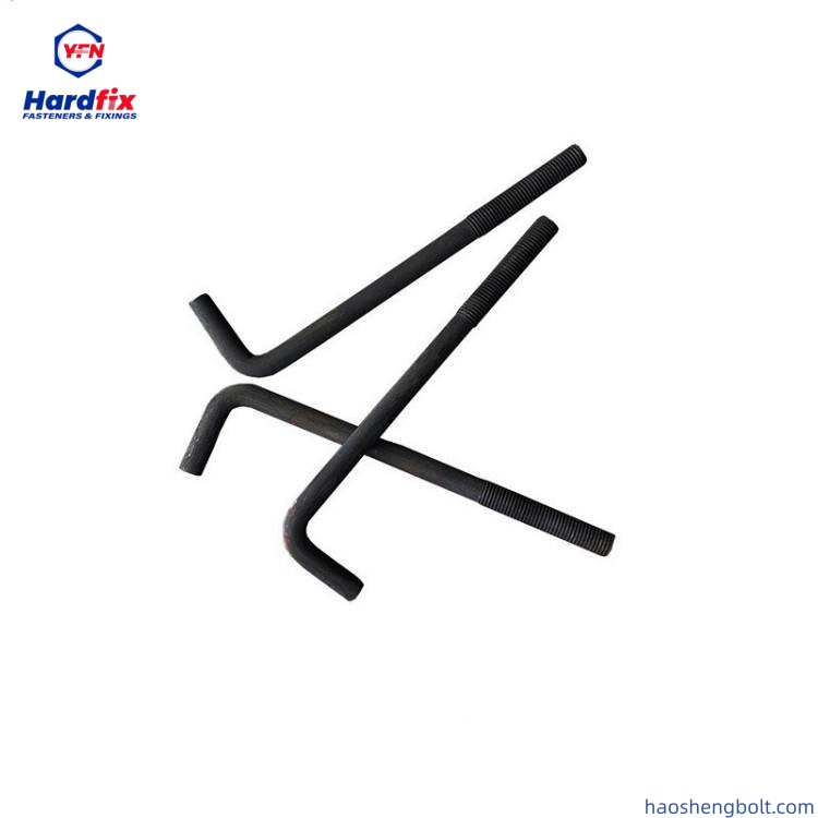 30mm Anchor Bolt M20 M16 M18 Hot DIP Galvanized 8.8 6.8 Grade L J Type Foundation