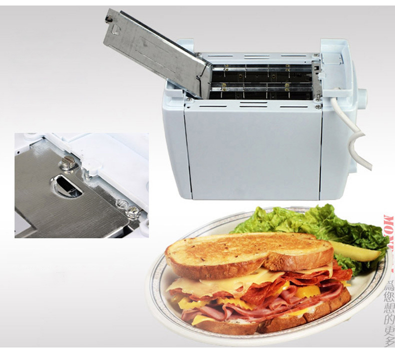 2 Slice Extra-Wide Slot Toaster with 6 Settings Sandwich Bread Toaster