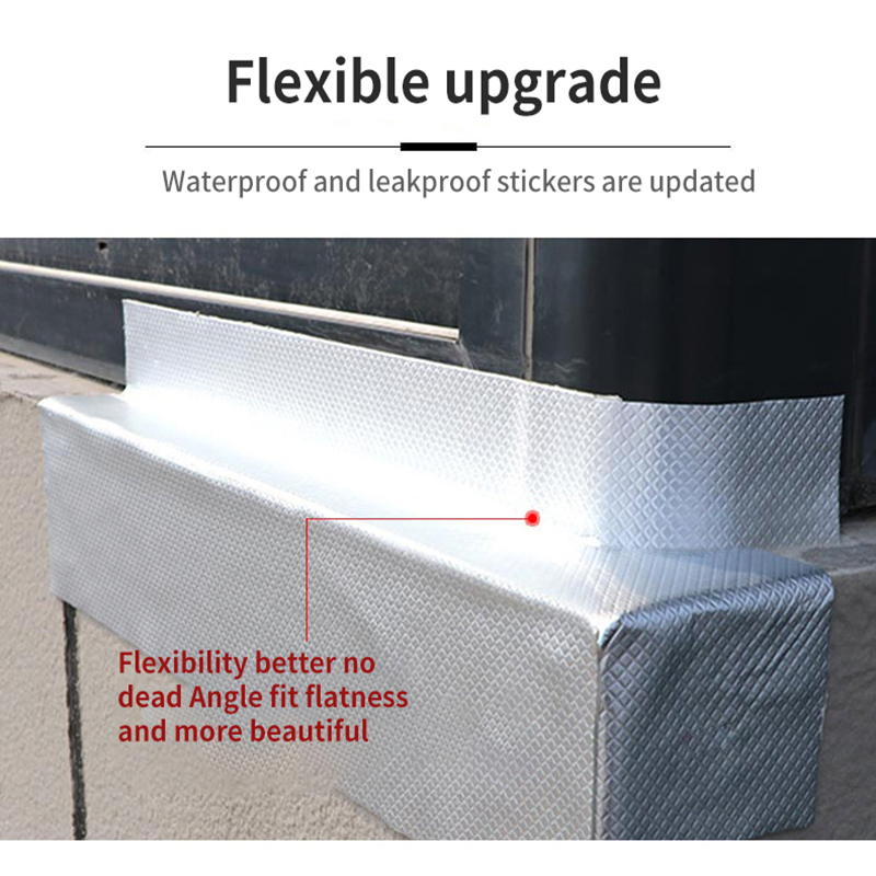 Aluminum Coating Modified Bitumen Adhesive Flash Tape