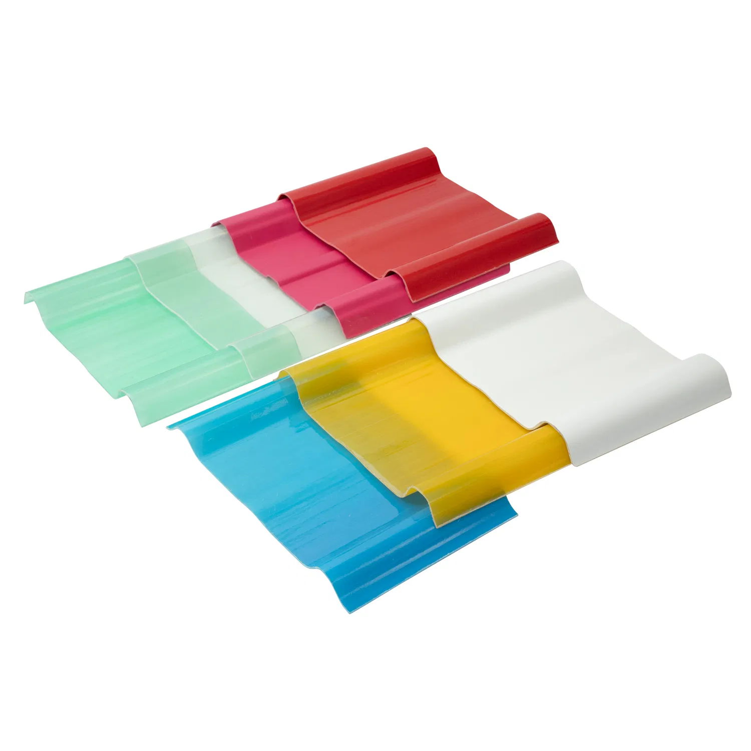 Anti-UV Corrosion Resistant Clear Plastic Roofing FRP Fiberglass Sheet for Skylight