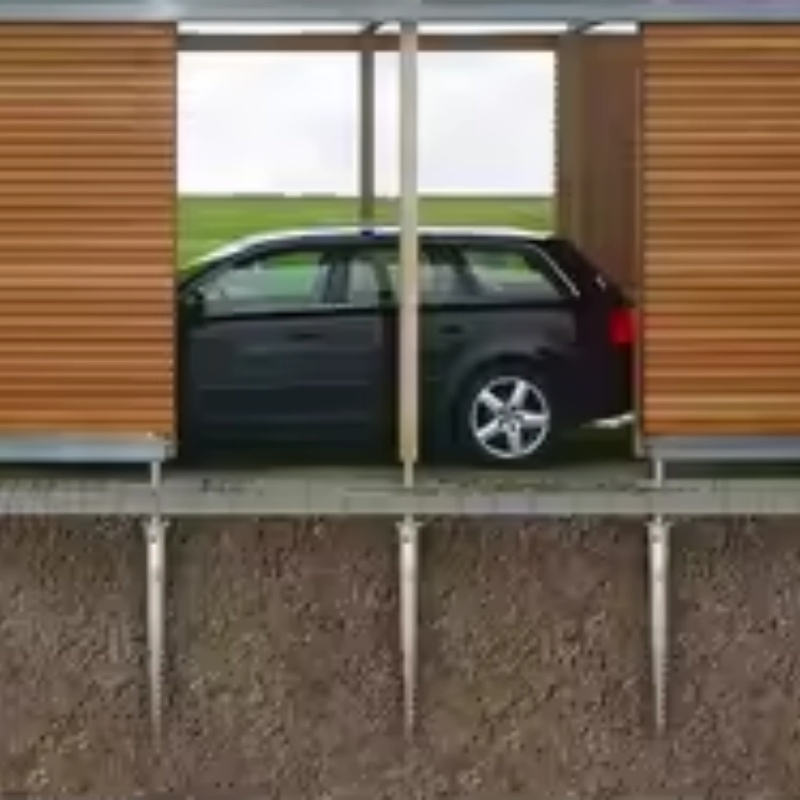 Винтовая свая Goomax для надежного фундамента