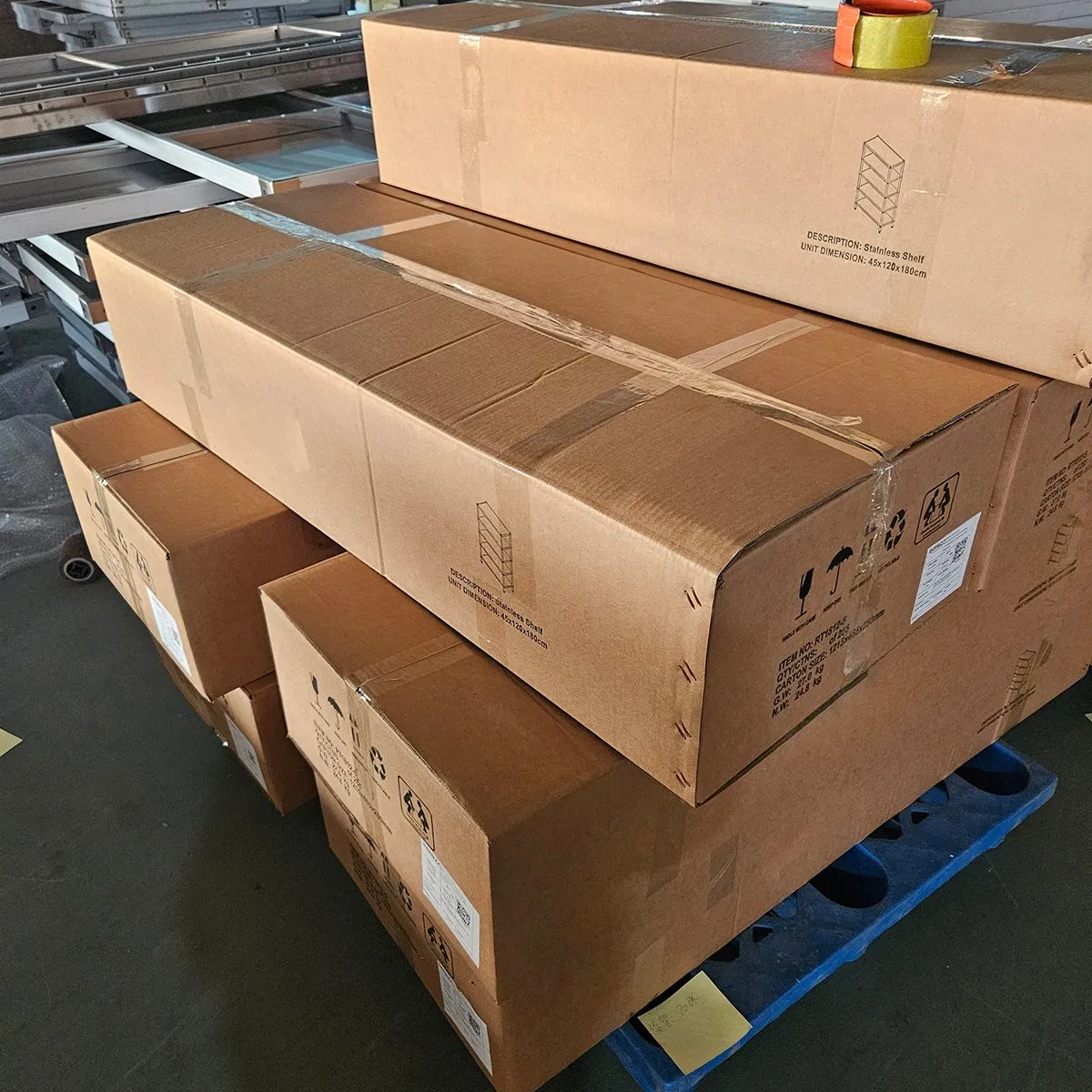 Commercial Kitchen Heavy Duty 5 Tier Adjustable Shelving Unit Stainless Steel Shelf