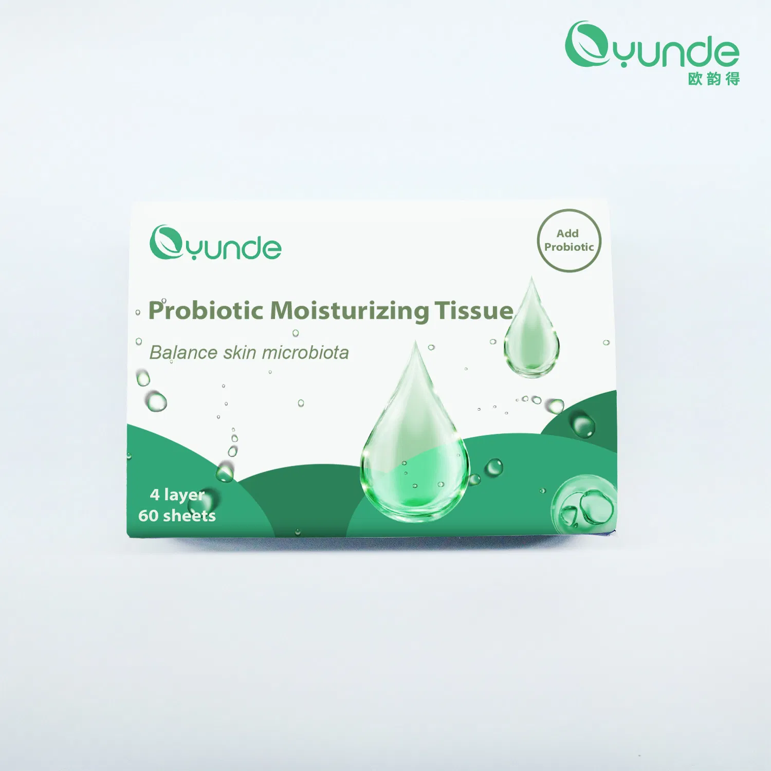 Private Label Moisturizing Lotion Tissue for Face