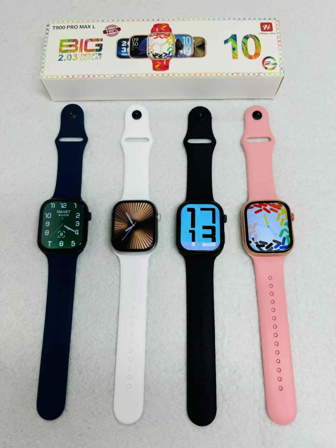 Factory Directly Gift Watches 44mm Wireless Charging Sport Smart Watch for T900 PRO Max L