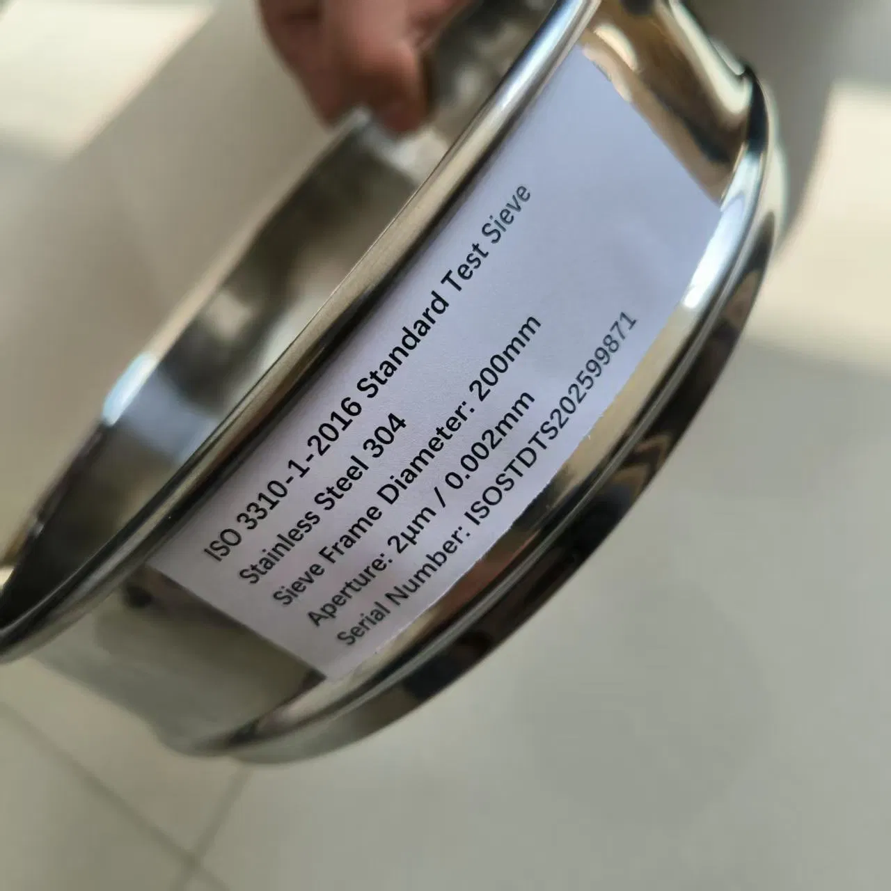 ASTM E11 ISO 3310 Stainless Steel Test Lab Sieves Grain Sieves