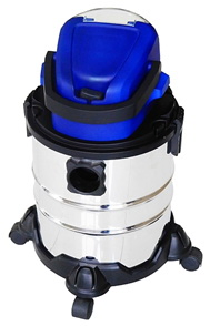 20V 18L Cordless Battery Lithium-Ion Wet Dry Stainless Steel Tank Vacuum Cleaner